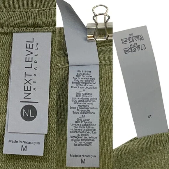 Hooters Girl Next Level Apparel Graphic Tee Shirt M Green - Picture 4 of 11